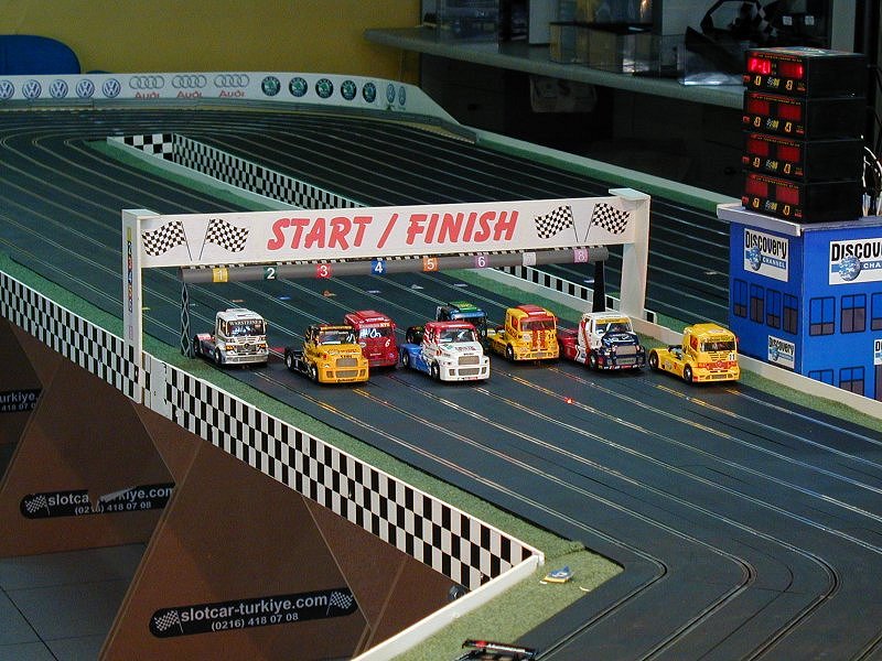 Scalextric Slot Car Club Istanbul Turkey